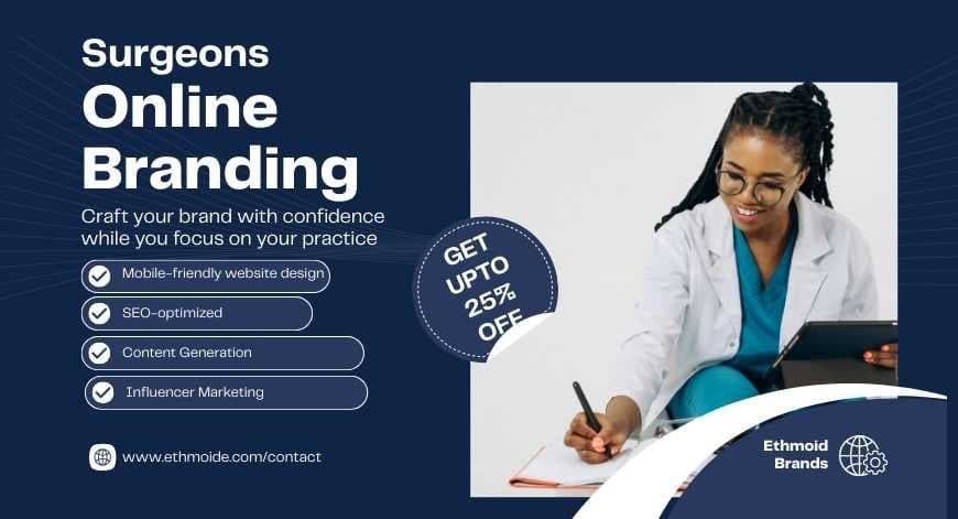 Full Package Online Branding for Surgeons in Kenya